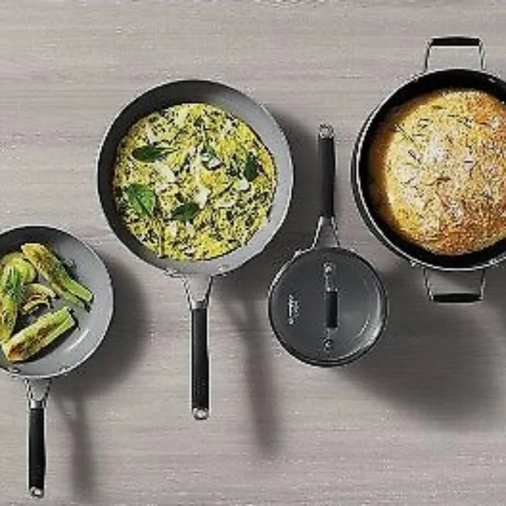 Calphalon 8pc Oil Infused Ceramic Cookware Set ( NEW WITH BOX) - Picture 6 of 8